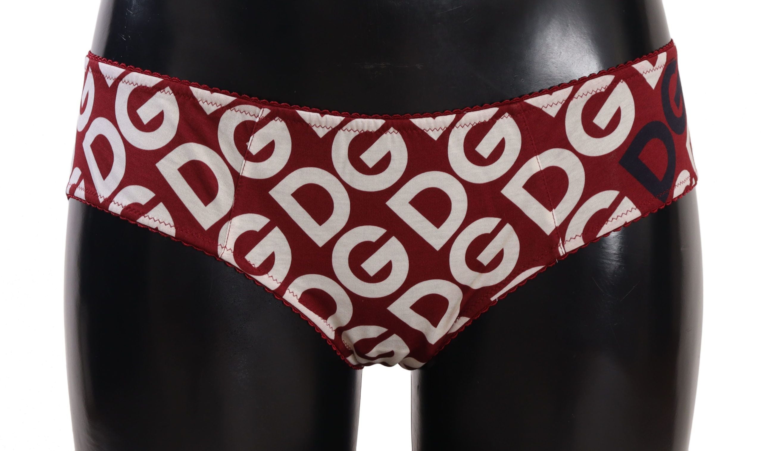DG Logo Print Slip Bottom — Red