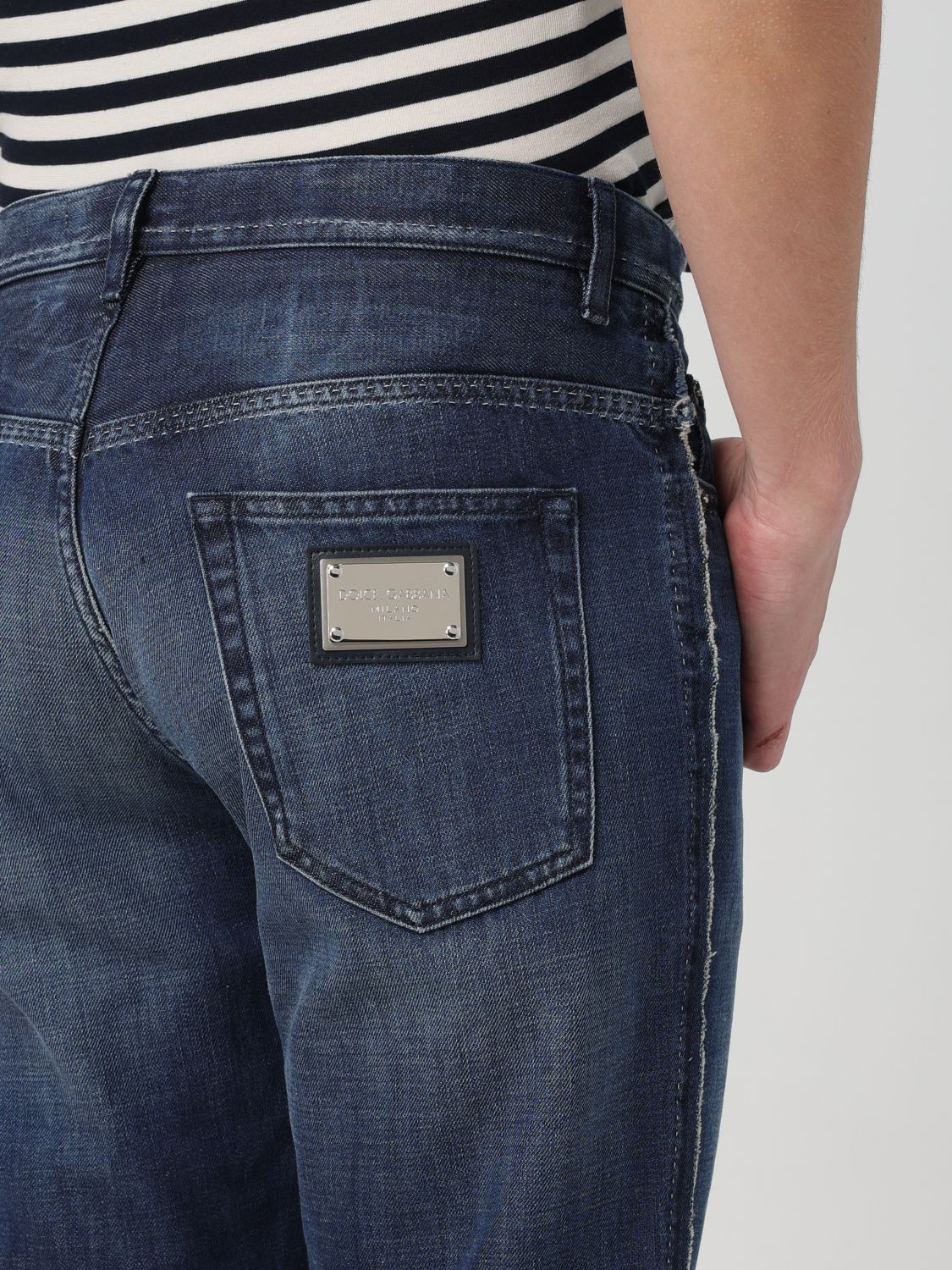 Jeans Men color Blue