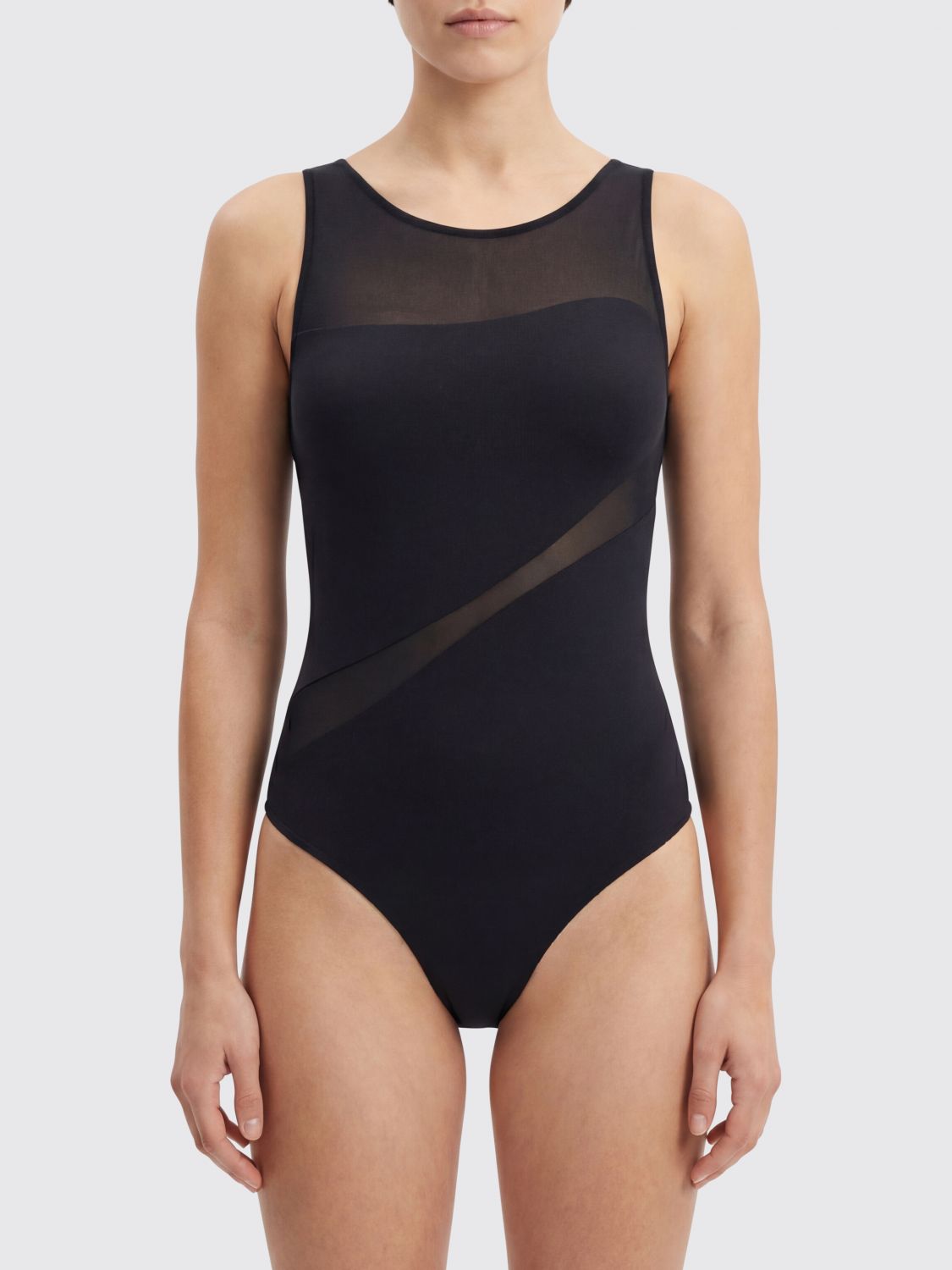 Top Woman color Black