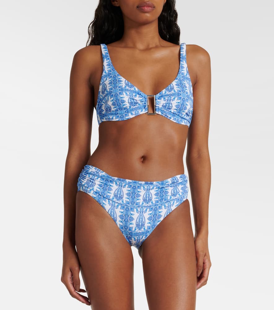 Printed Bel Air bikini bottoms