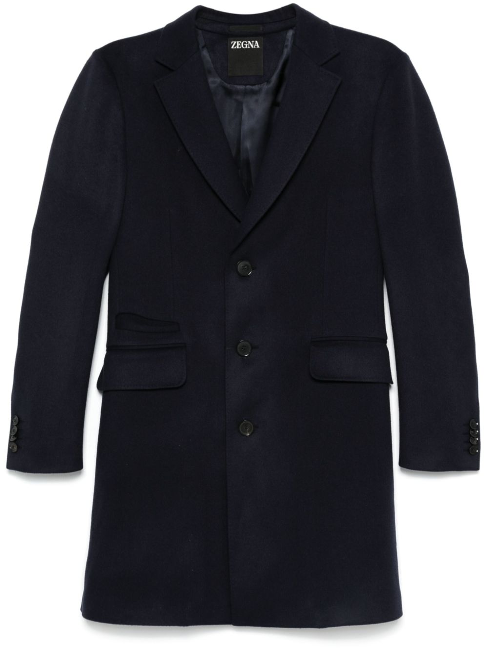 Single-breasted coat - Blue