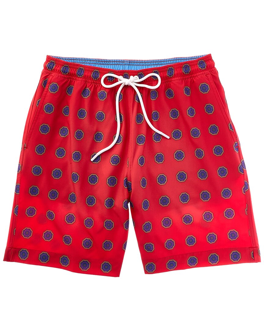 White Shoreline Swim Short