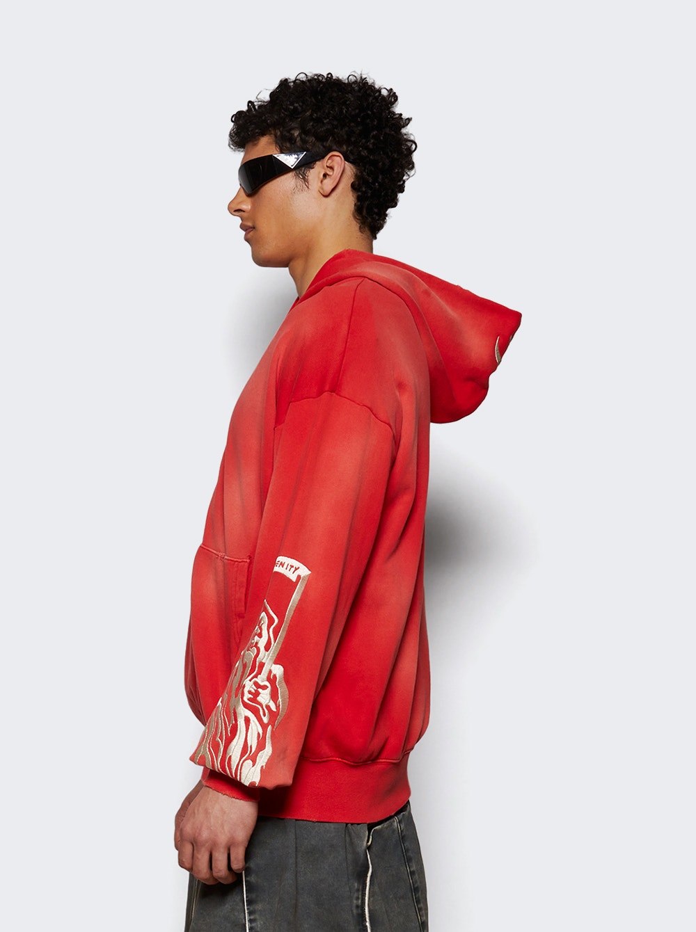 Warren Lotas Serenity Reaper hoodie - Red