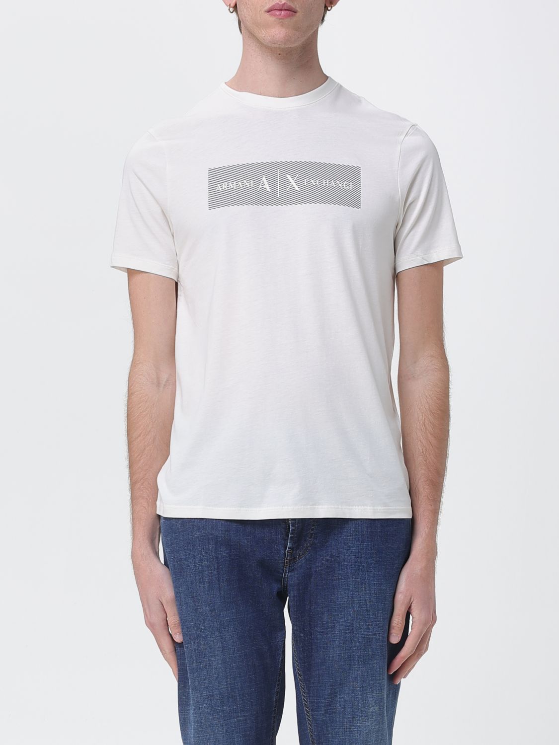 T-Shirt Men color Yellow Cream