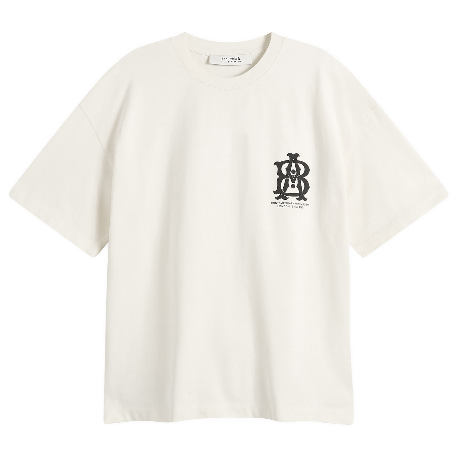 Men's Disc T-Shirt in Oat