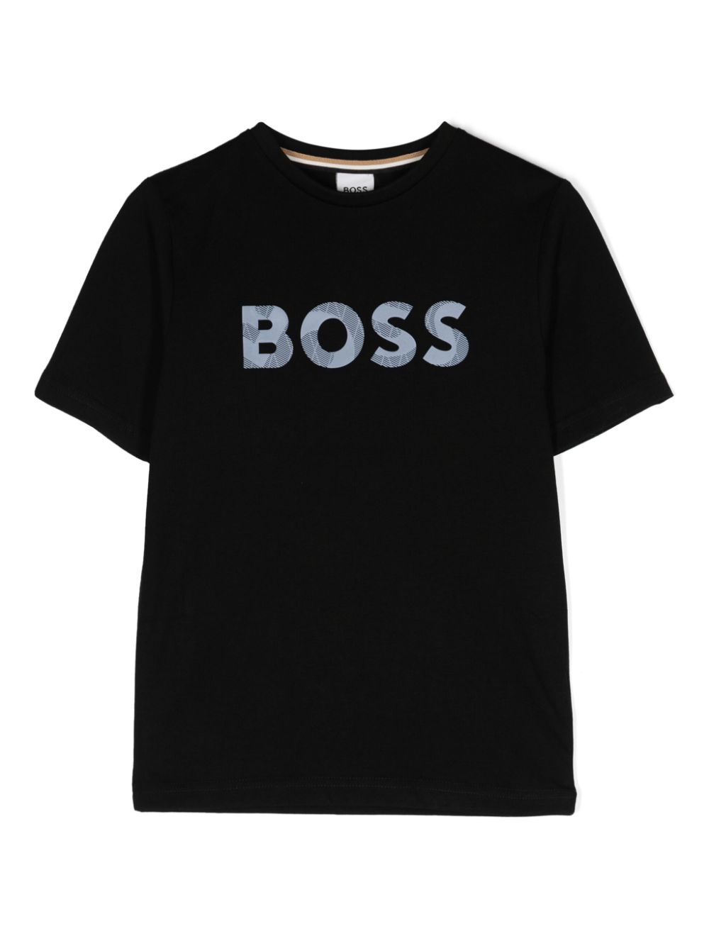 Logo-print cotton T-shirt - Black