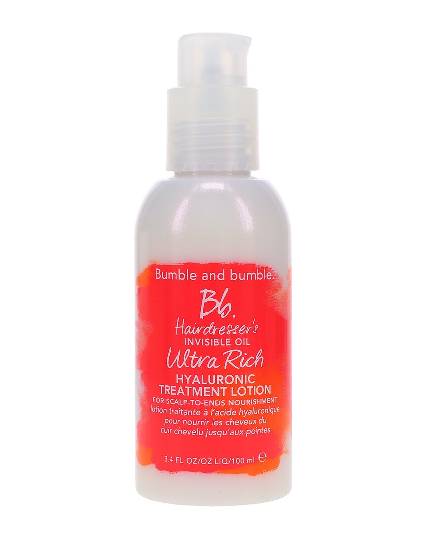 Unisex 3.4Oz Hairdresser's Invisible Oil Ultra Rich Treatment