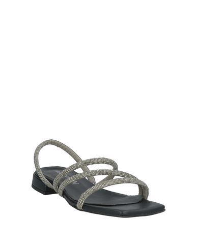 Woman Sandals Lead Size 6 Textile fibers
