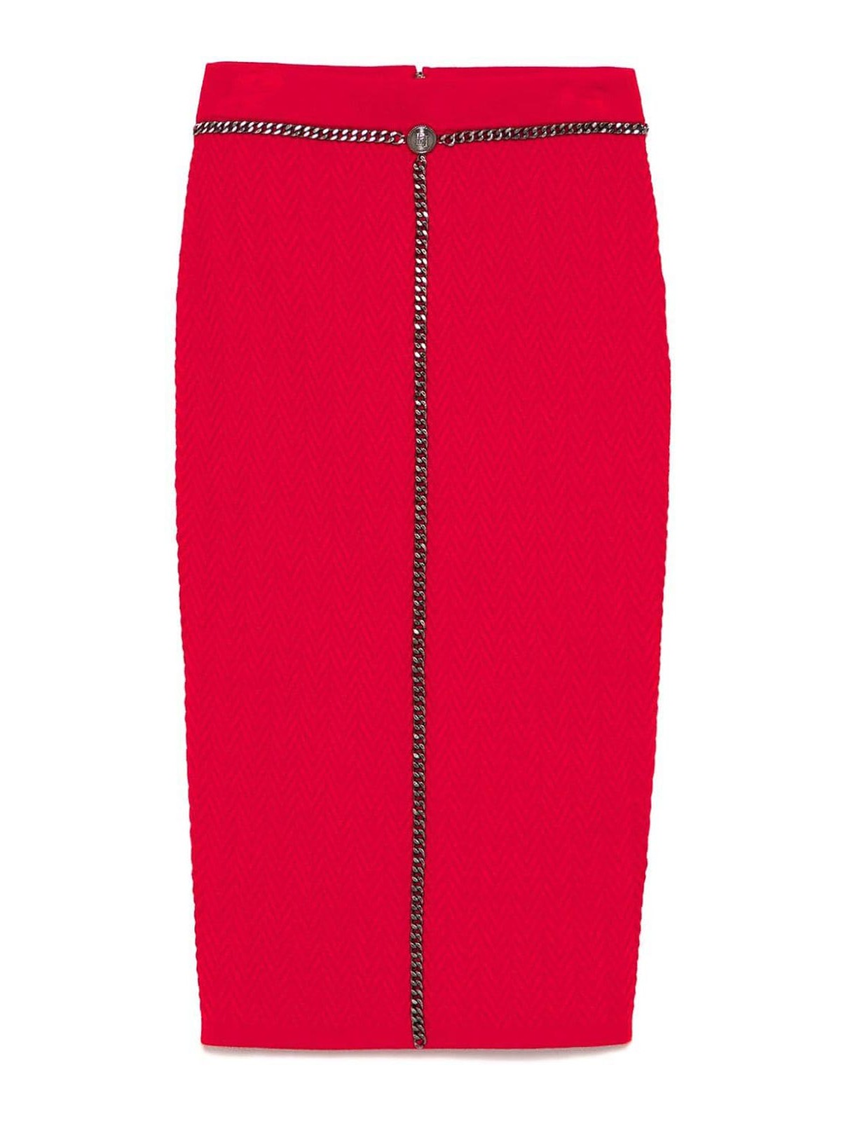 Chained Midi Skirt
