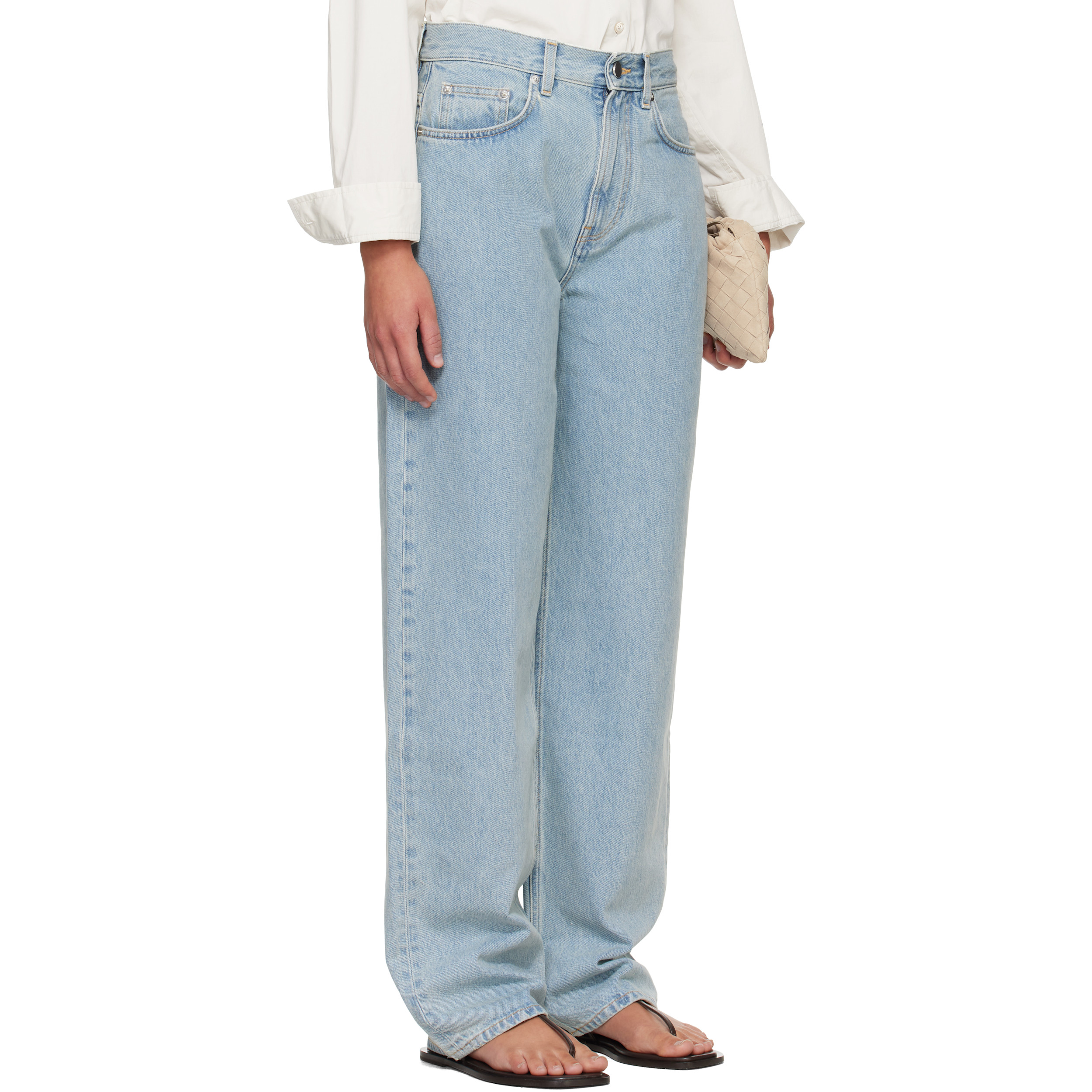 Blue SAMUR LDS Boyfriend Jeans