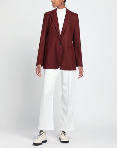 Forte_forte Woman Blazer Burgundy Size 1 Wool, Polyamide