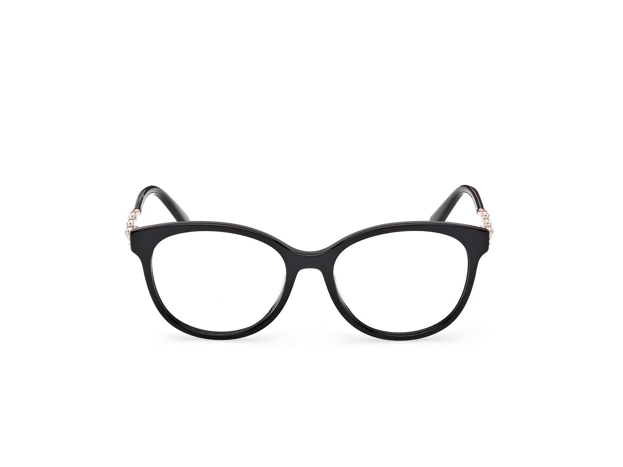 Guess by Marciano Mujer Guess by Marciano GM50046 001 Monturas ópticas Acetato Negro Redonda Norma