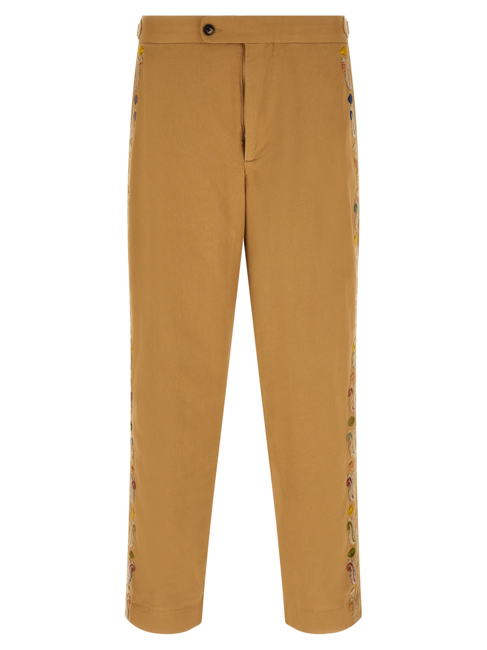 Feather Runner Trousers — Beige