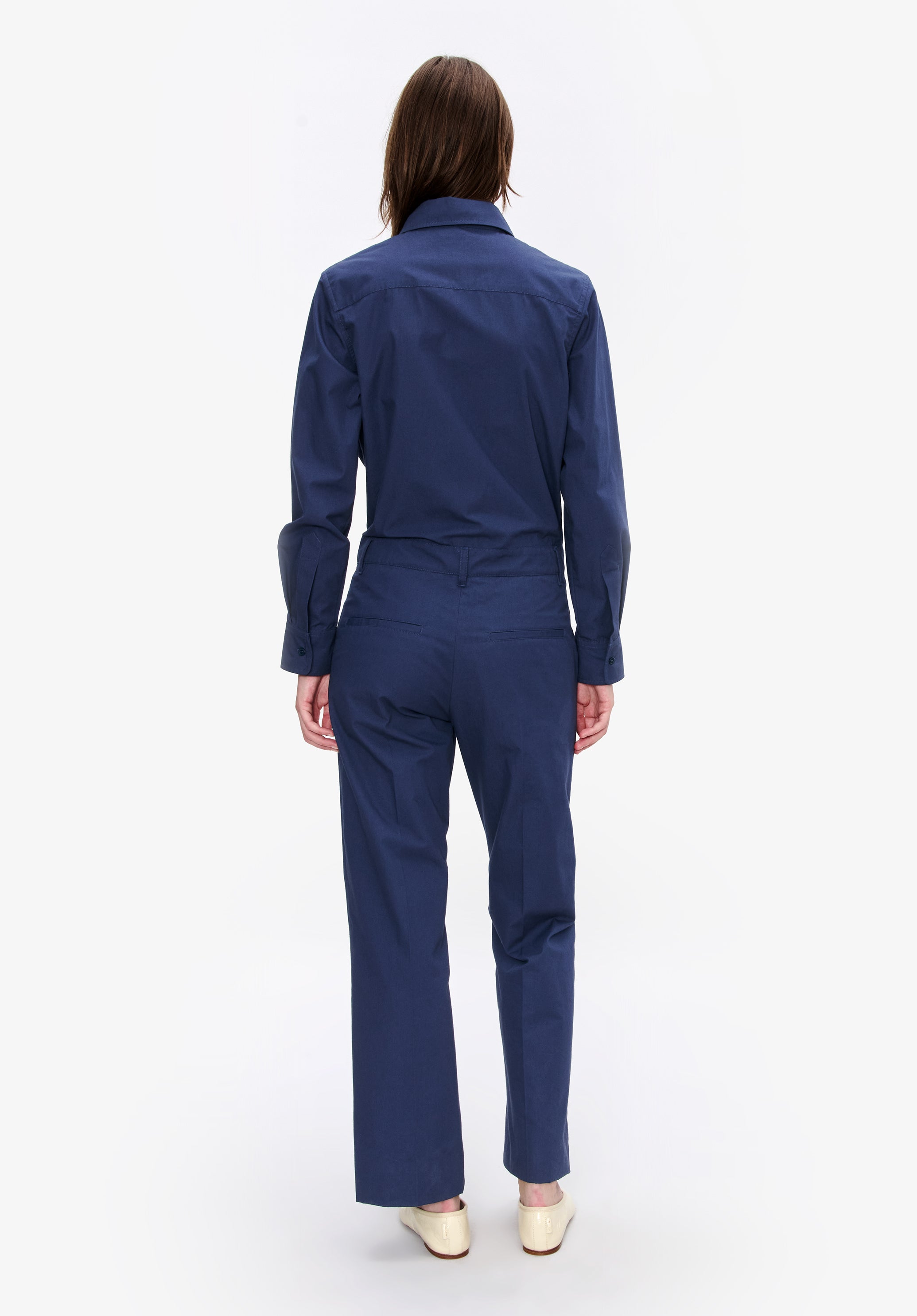 A. P.C. Women's Tara jumpsuit Size: 34 in Dark navy blue