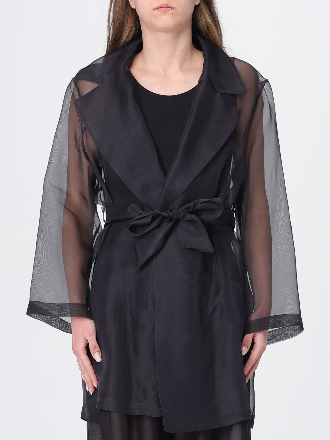 Coat Woman color Black