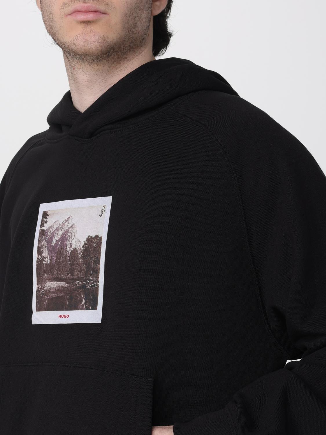 Sweatshirt Men color Black