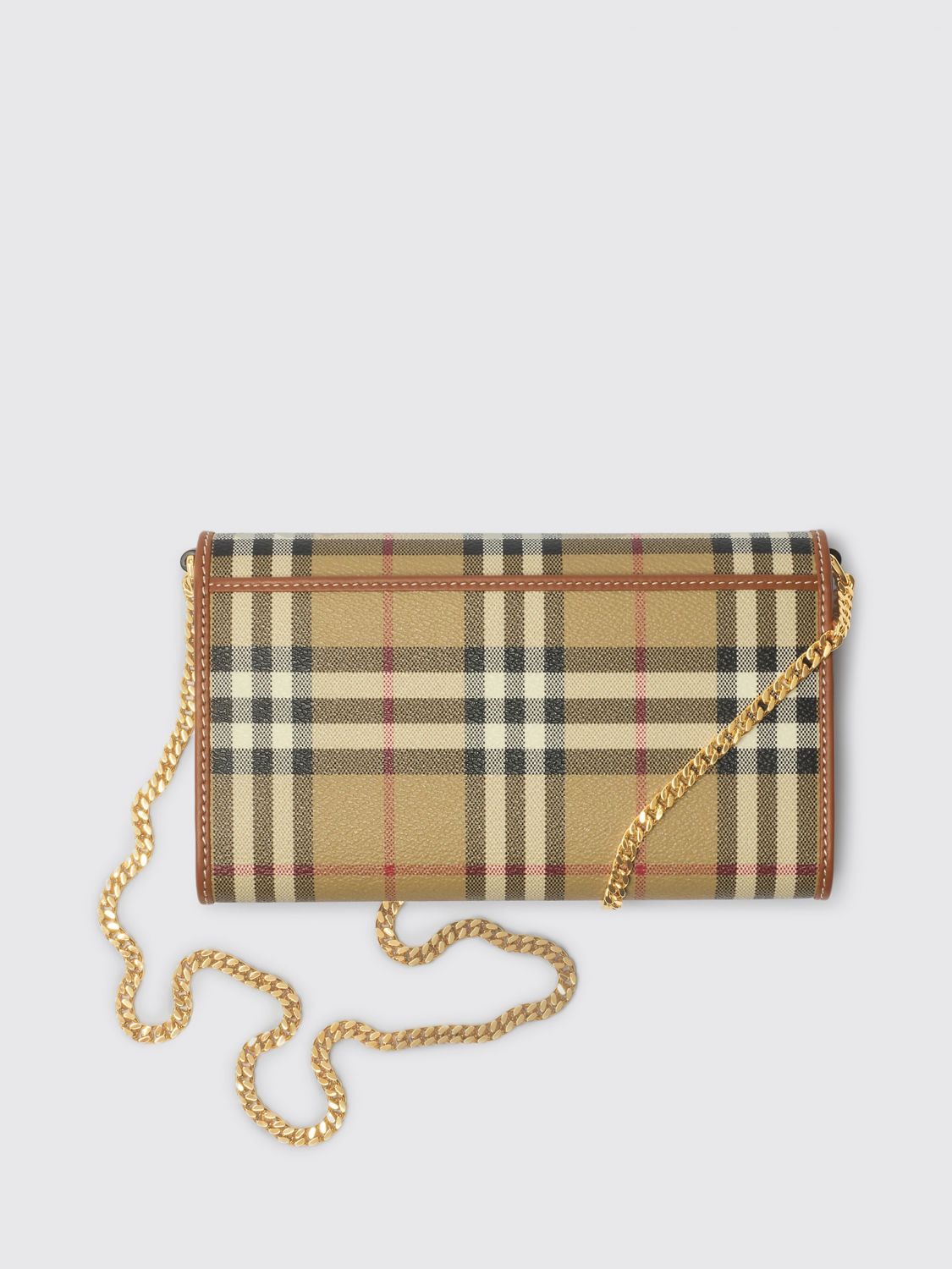 Clutch Woman color Brown