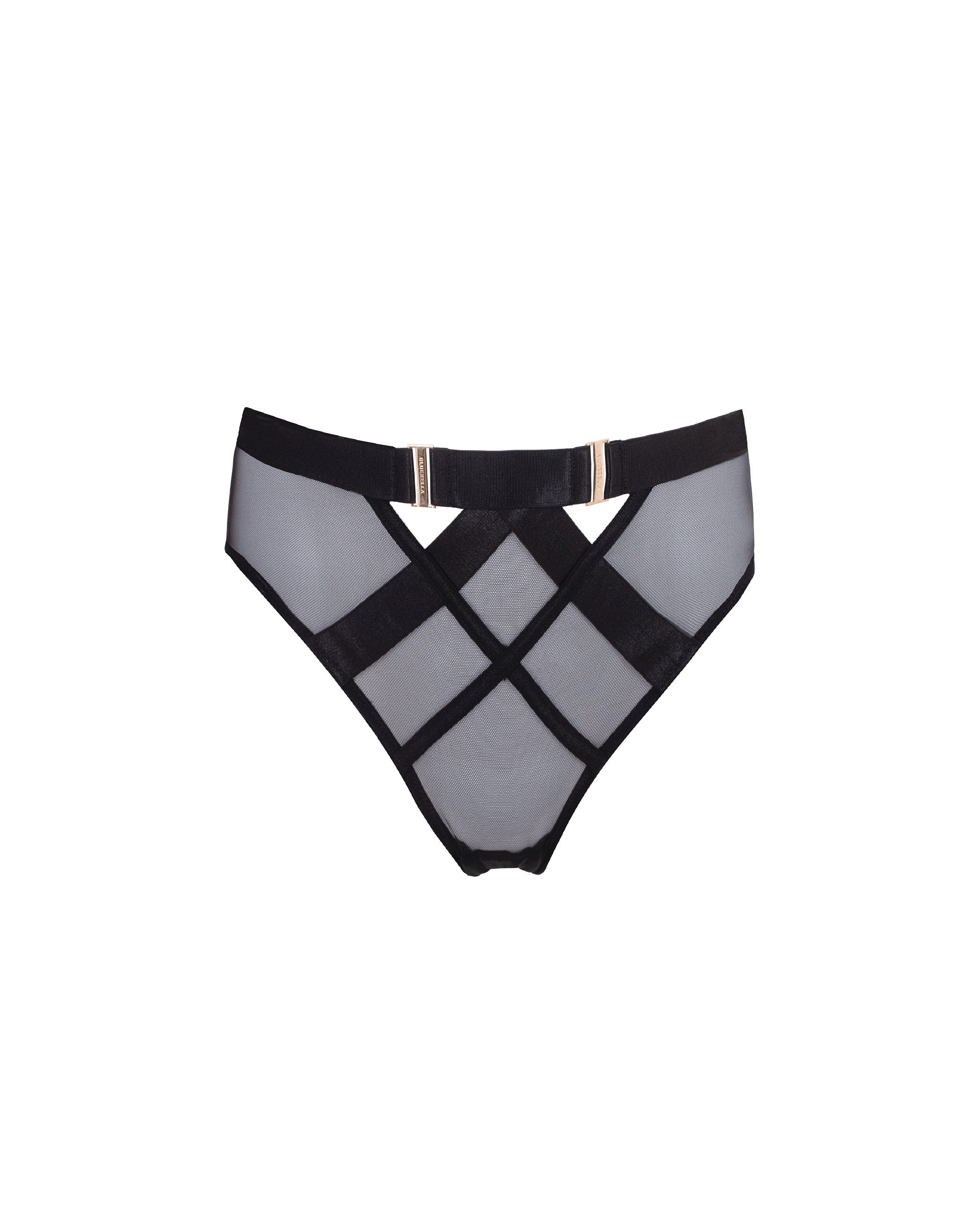 Bluebella Sawyer High-waist Panty Black
