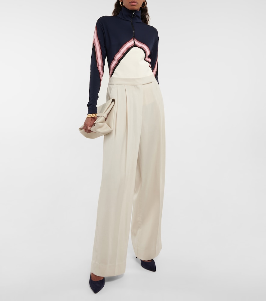 Victoria Beckham Chevron track top