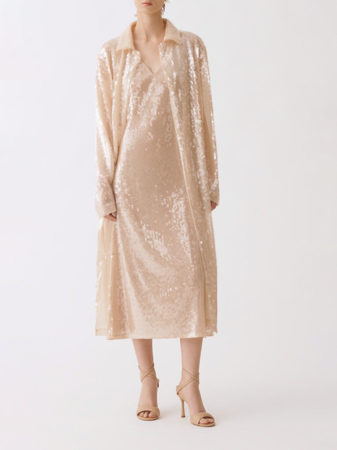 Dress Woman color Nude