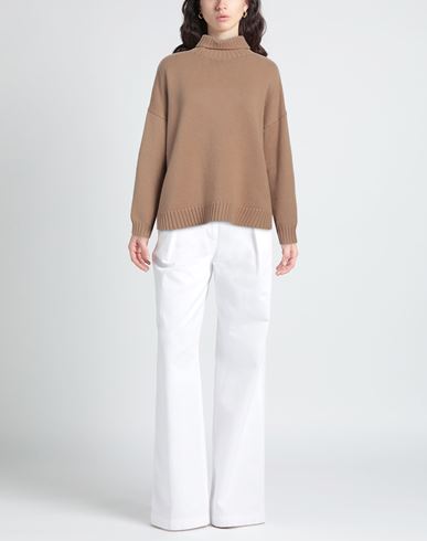 Woman Turtleneck Camel