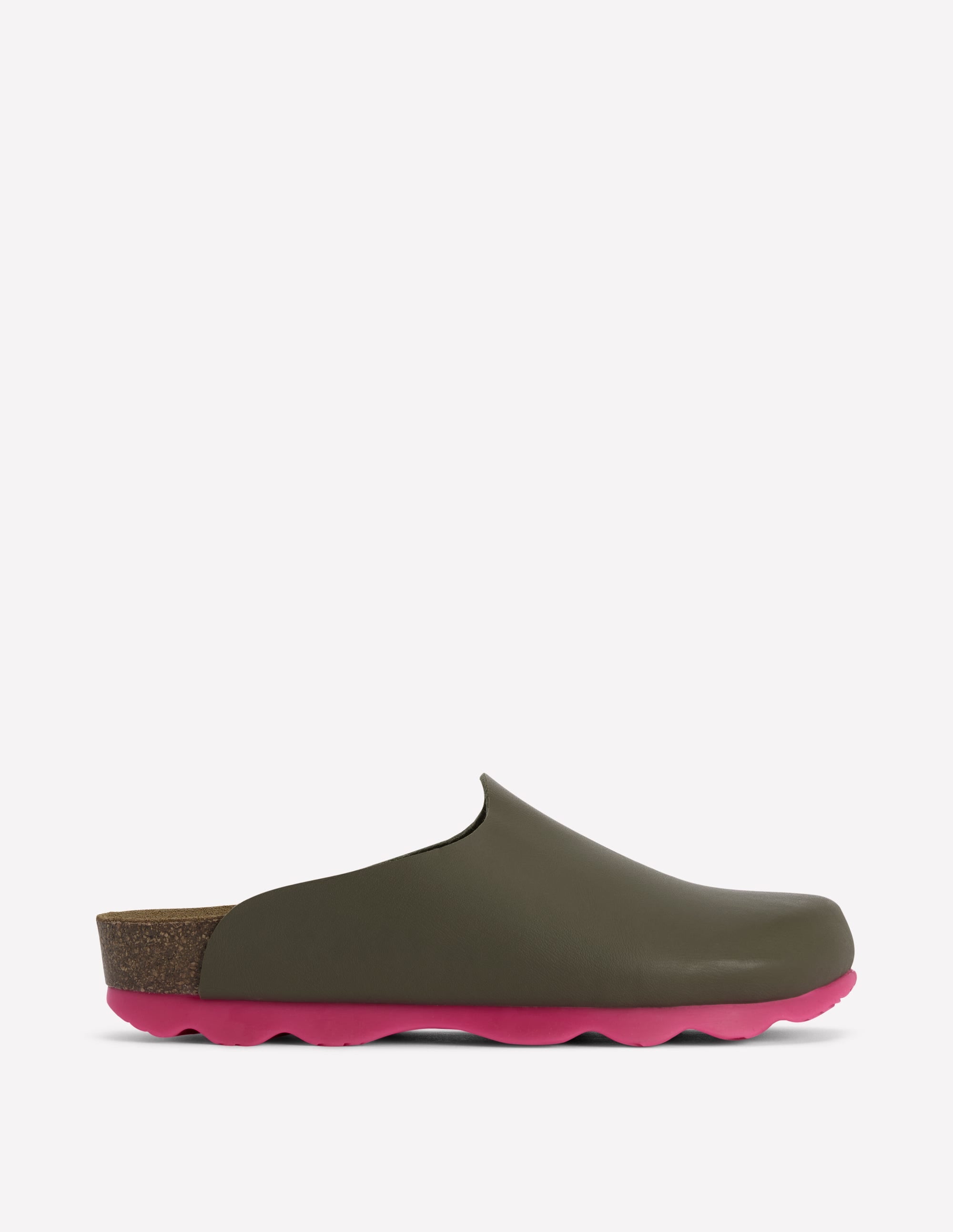 Women's Lyla Colour Block Clogs Shoe in Green | Size 36