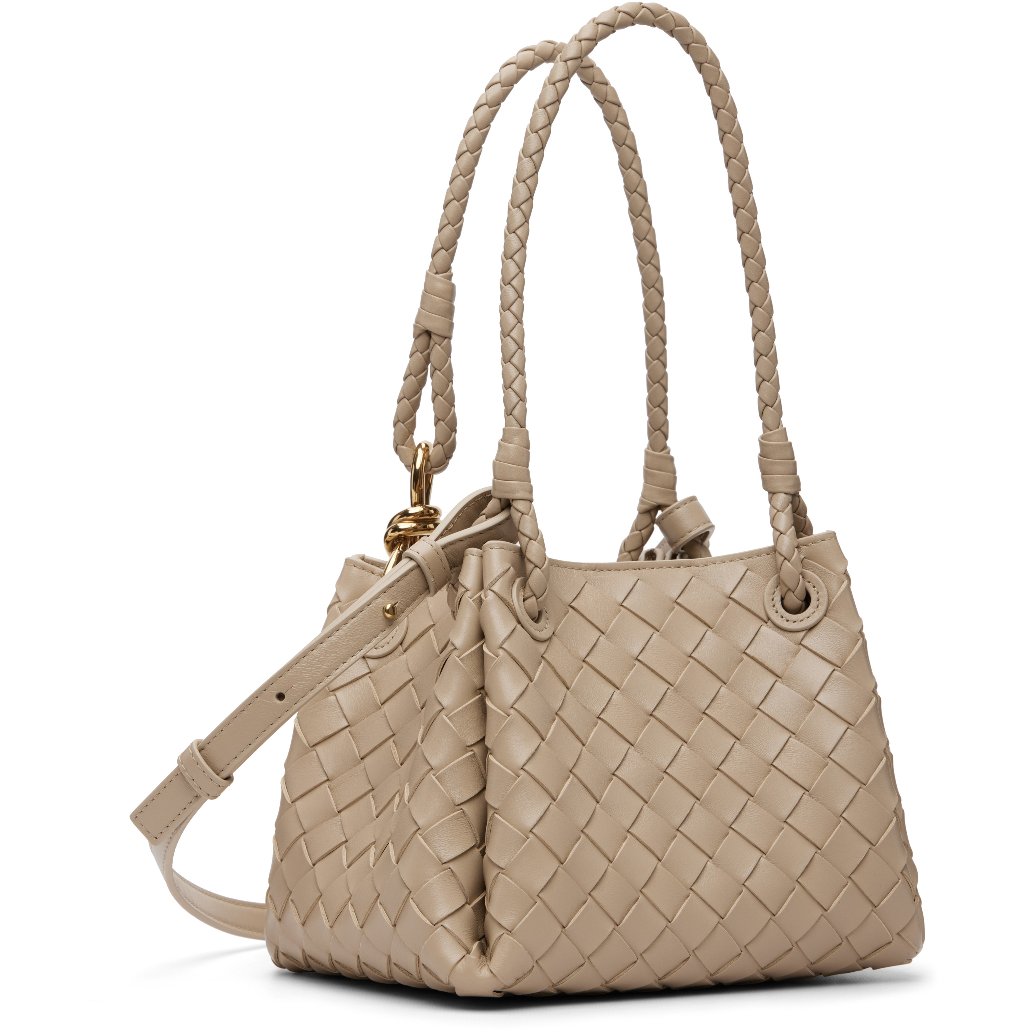Beige Small Parachute Bag
