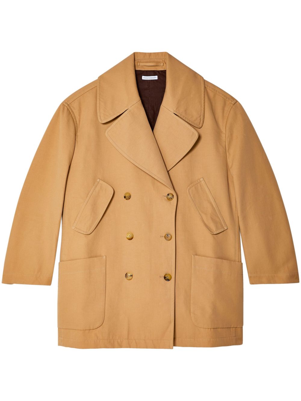 Pilota double-breasted jacket - Neutrals