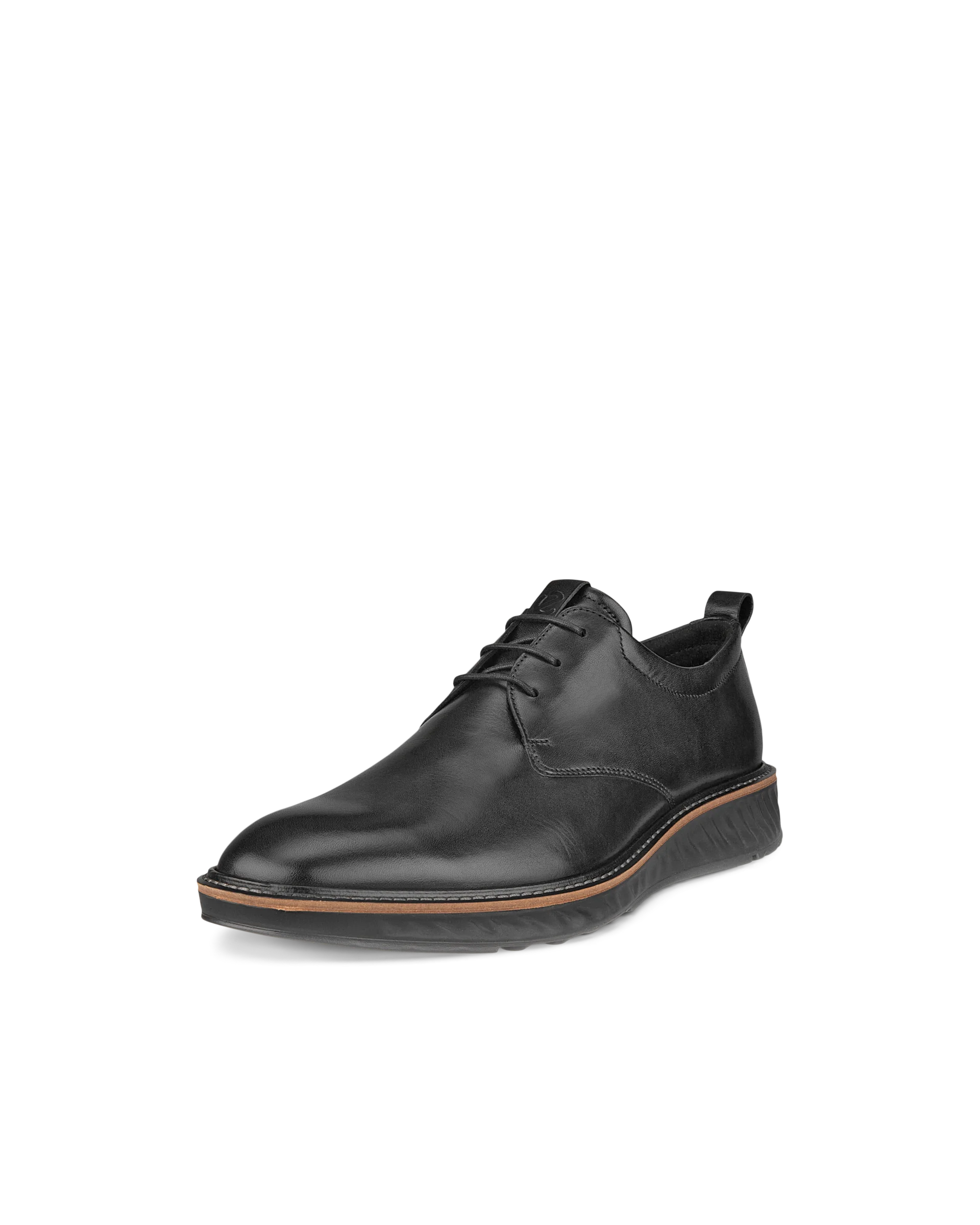 ST.1 Hybrid - Men's Leather Derby Shoe - Black