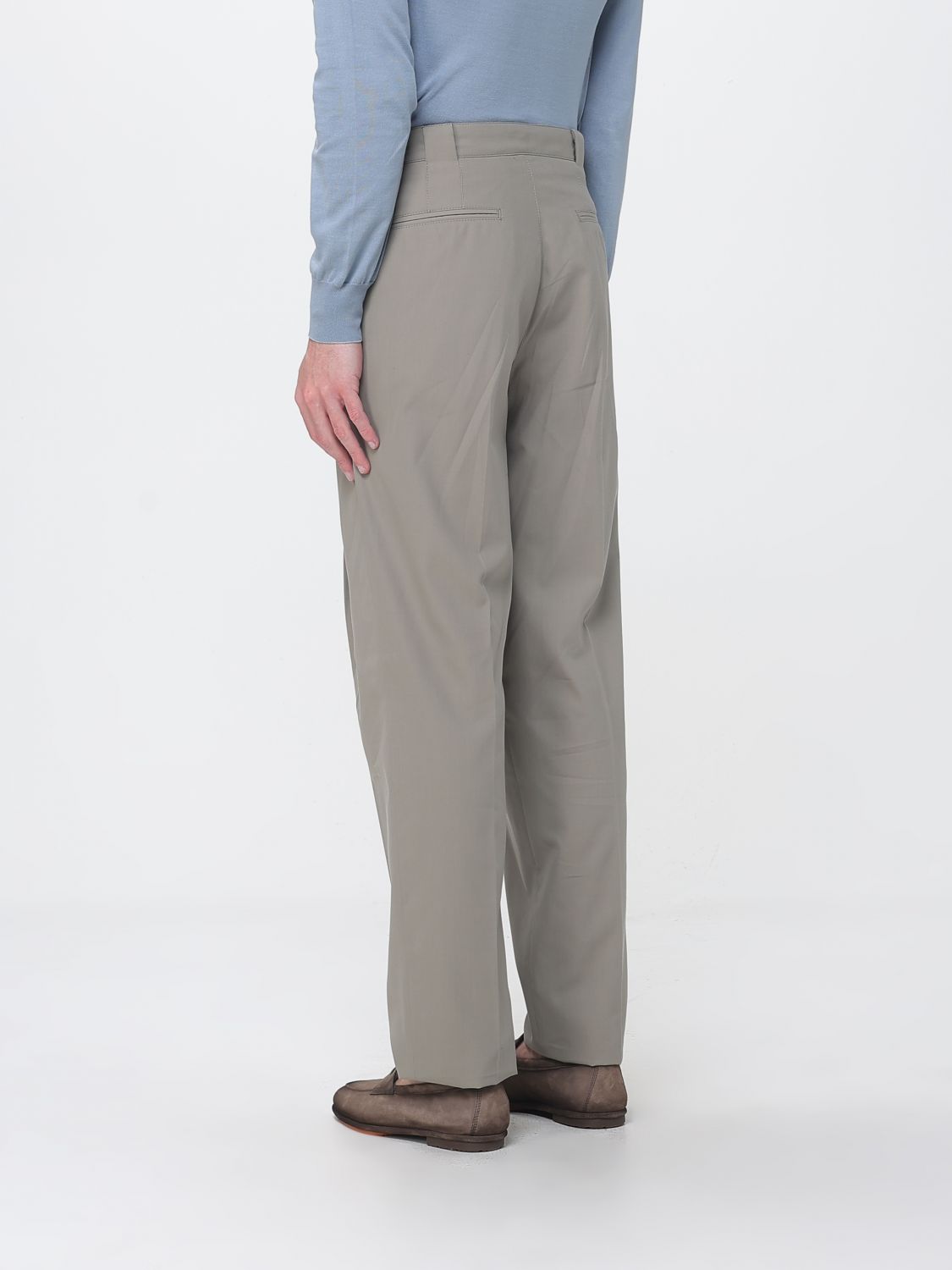 Pants Men color Blue