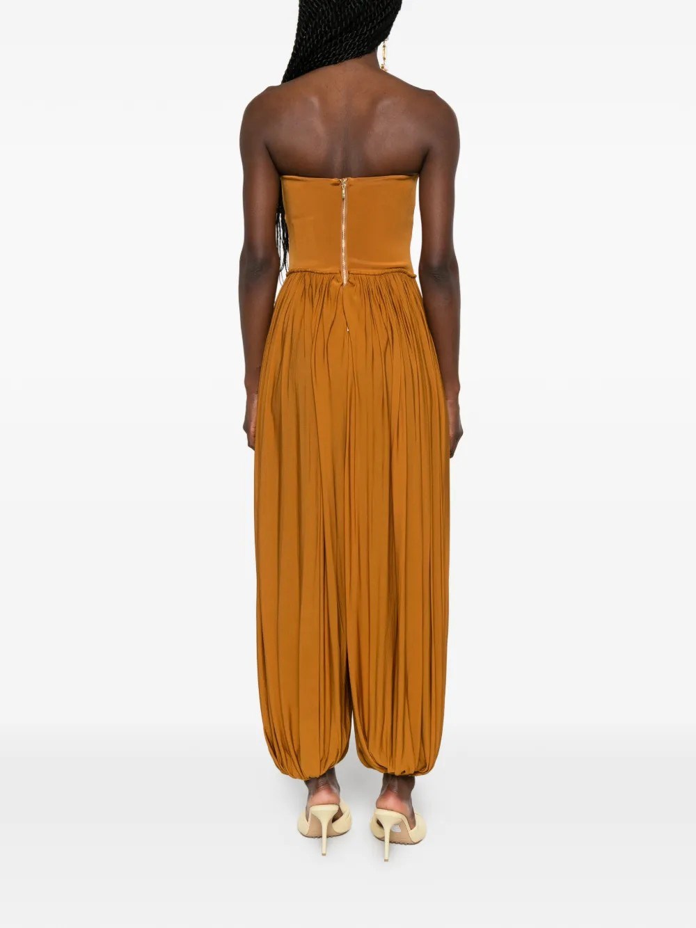 Luna Pleated-Leg Jumpsuit