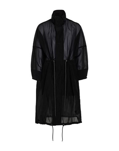 Man Overcoat & Trench Coat Black Size 44 Polyamide
