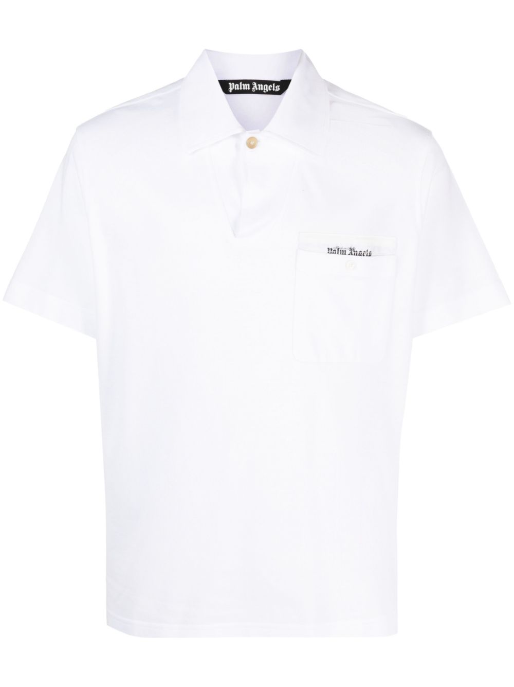 Sartorial Tape cotton polo shirt - White