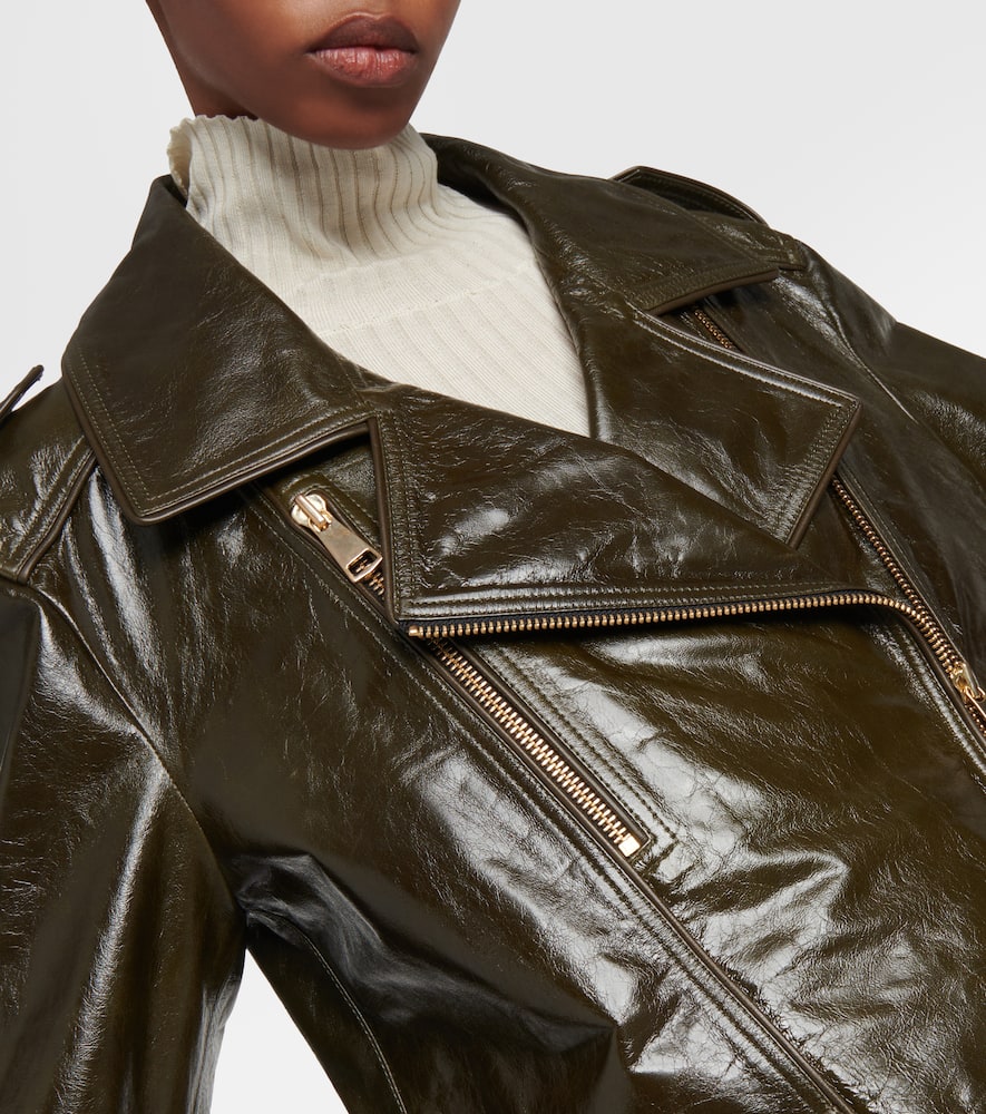 Leather jacket