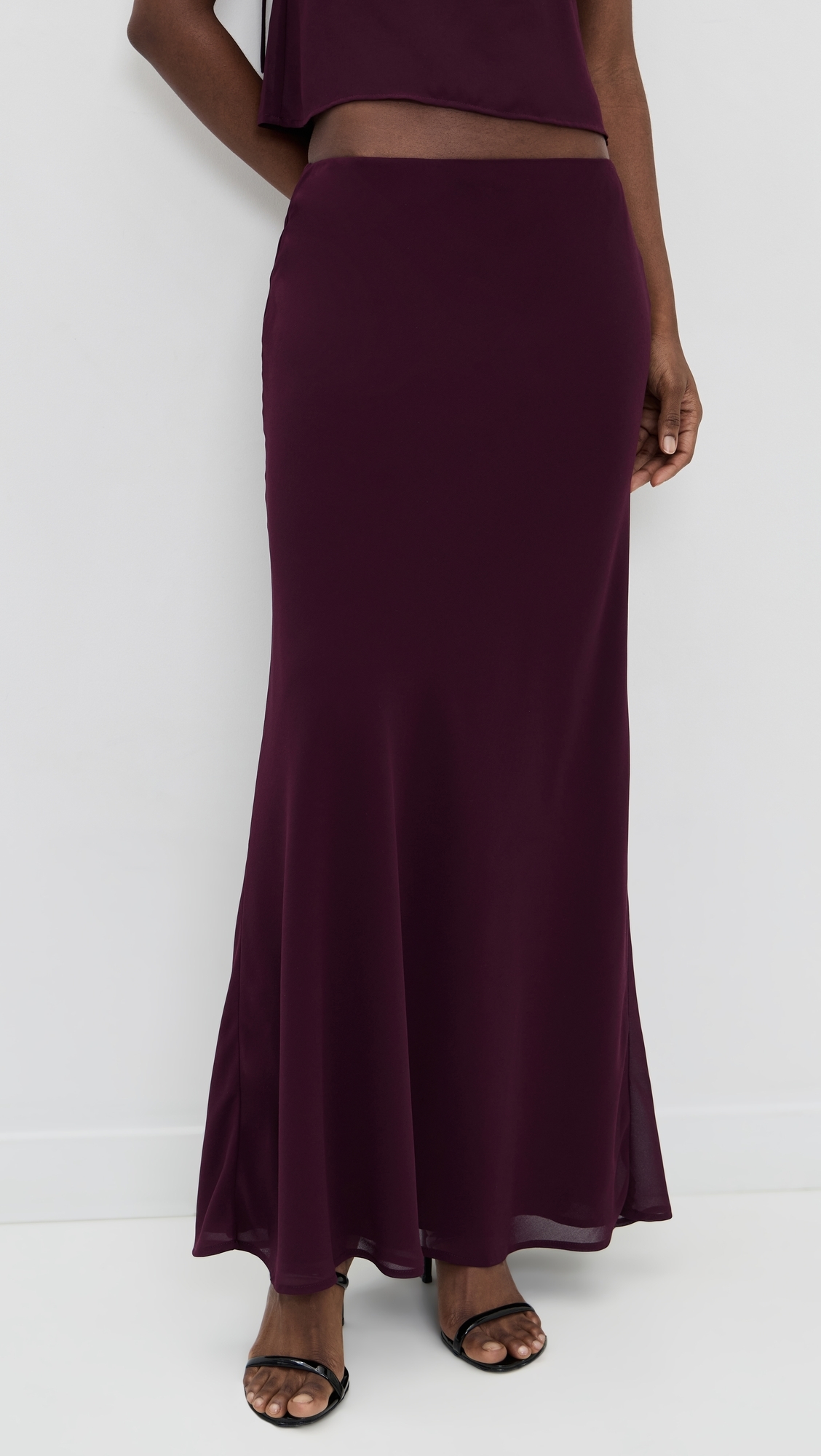 O. p.t Cleo Skirt Rum Raisin
