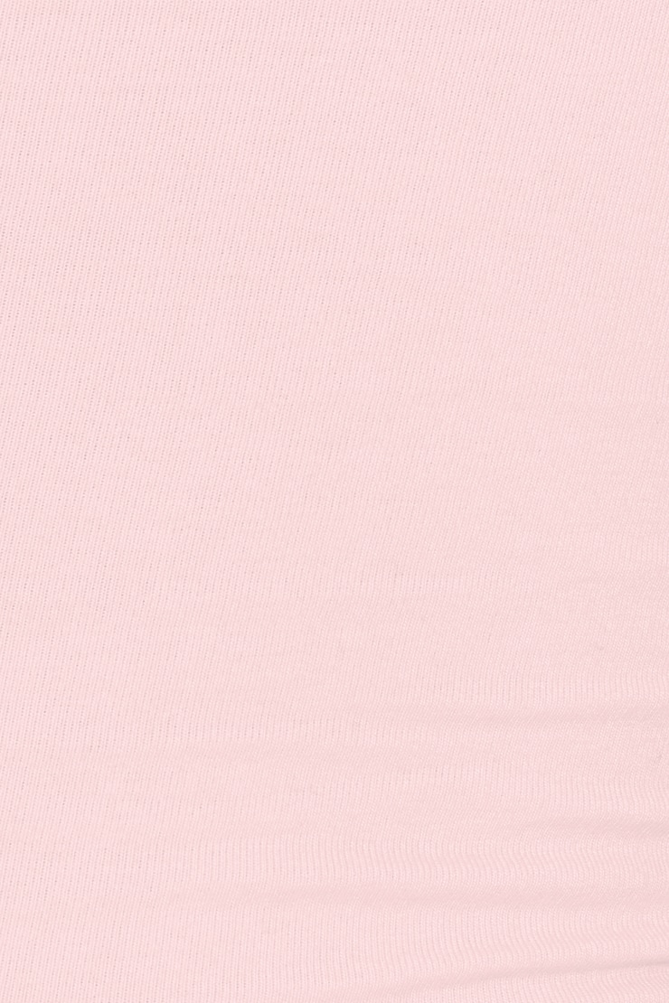 SuperSoft Crewneck Cropped T-Shirt - Pink - Women Clothing