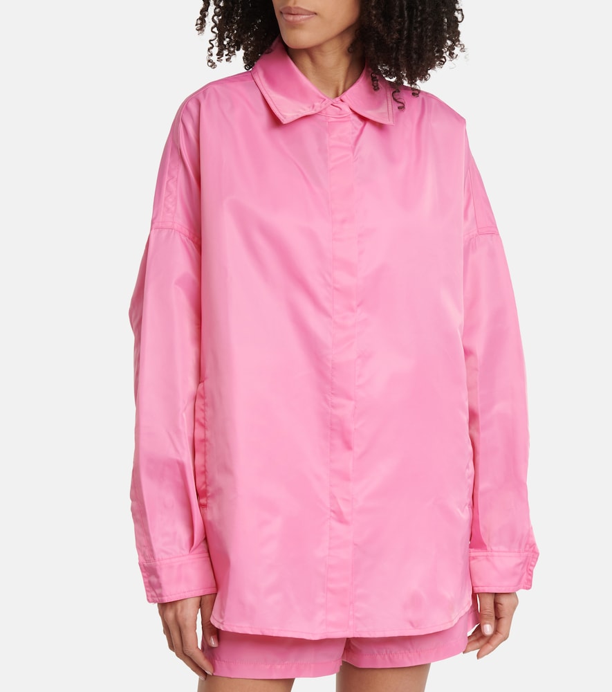 The Frankie Shop Perla shirt jacket and shorts set
