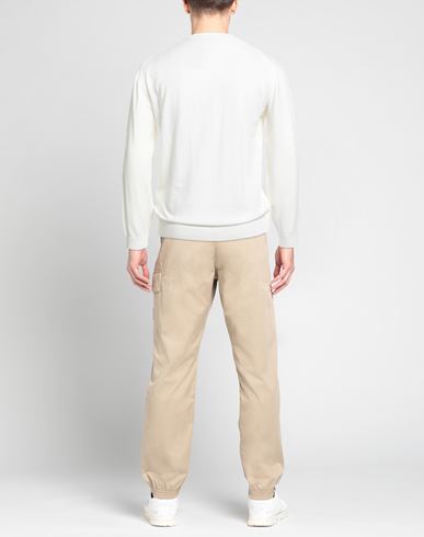 Man Sweater White Size XL Cotton