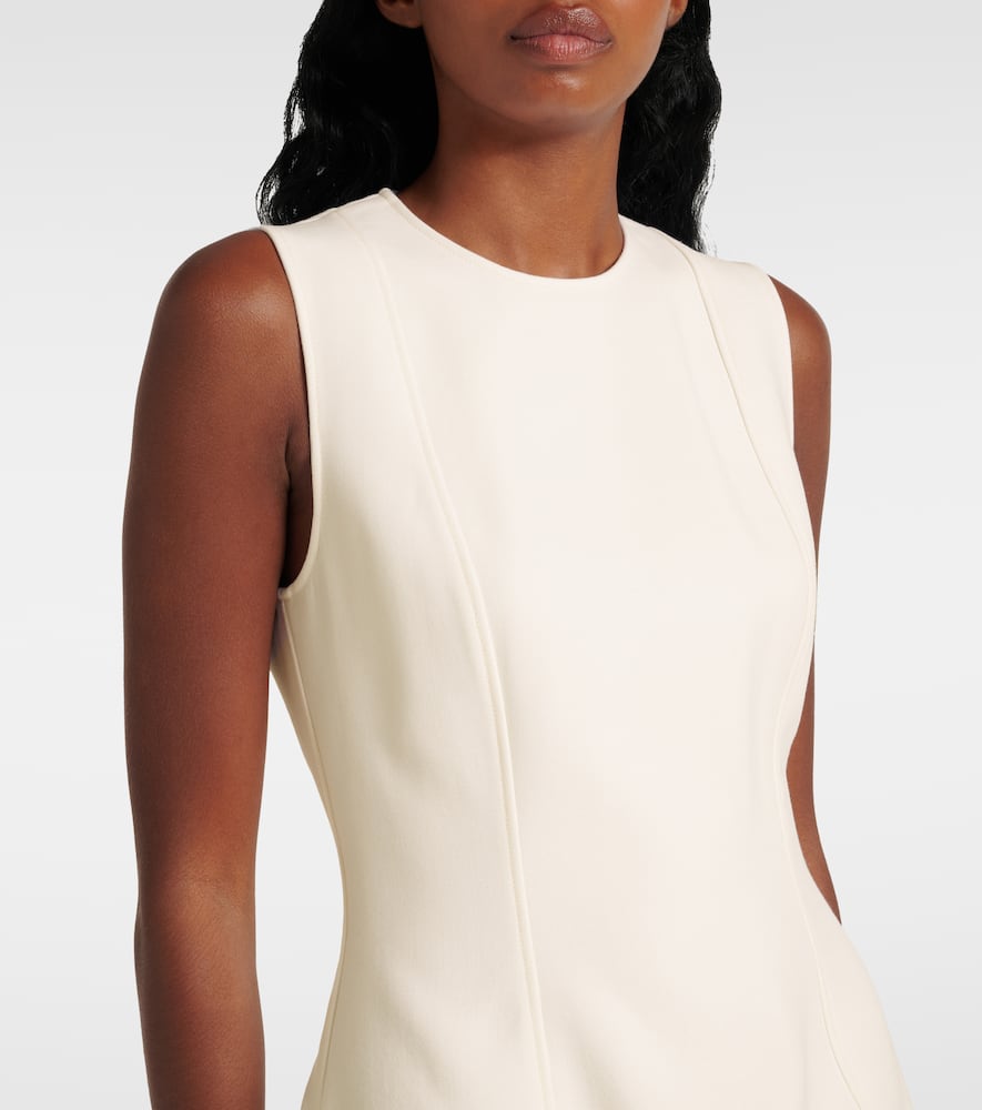 Crewneck minidress