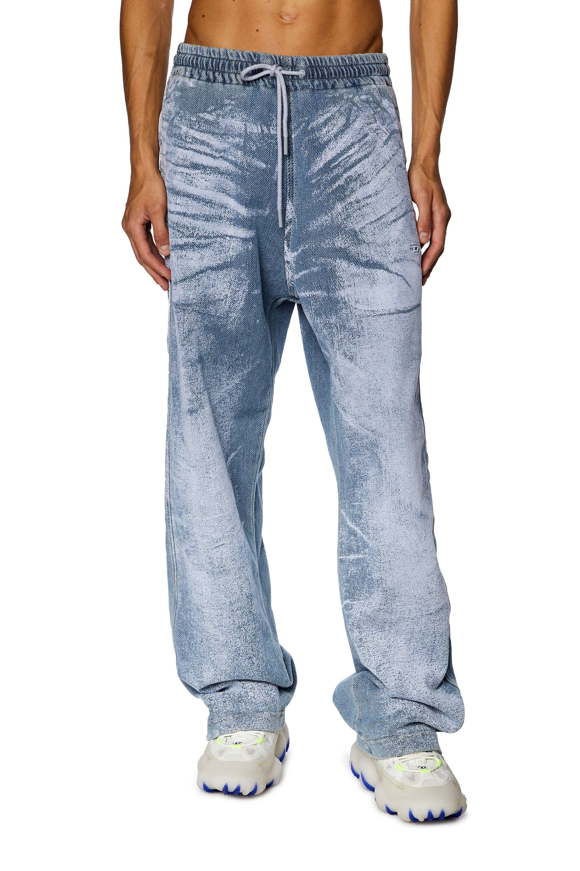 D-Martia drawstring jeans - Blue