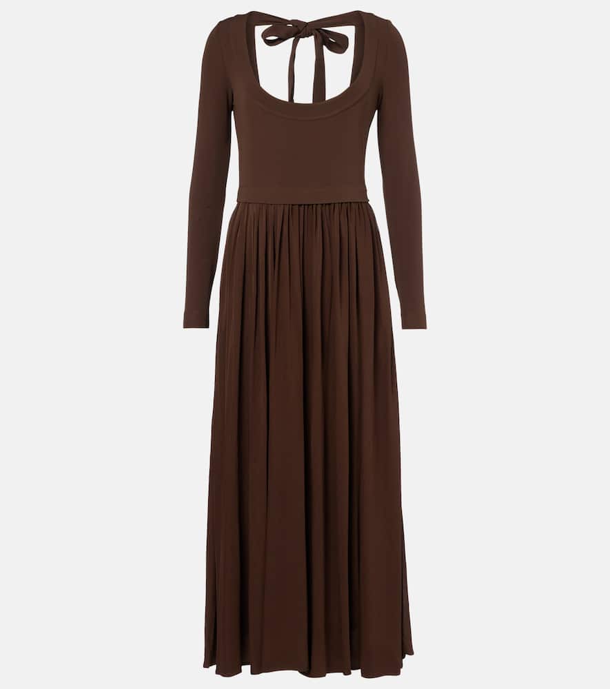 Knitted maxi dress