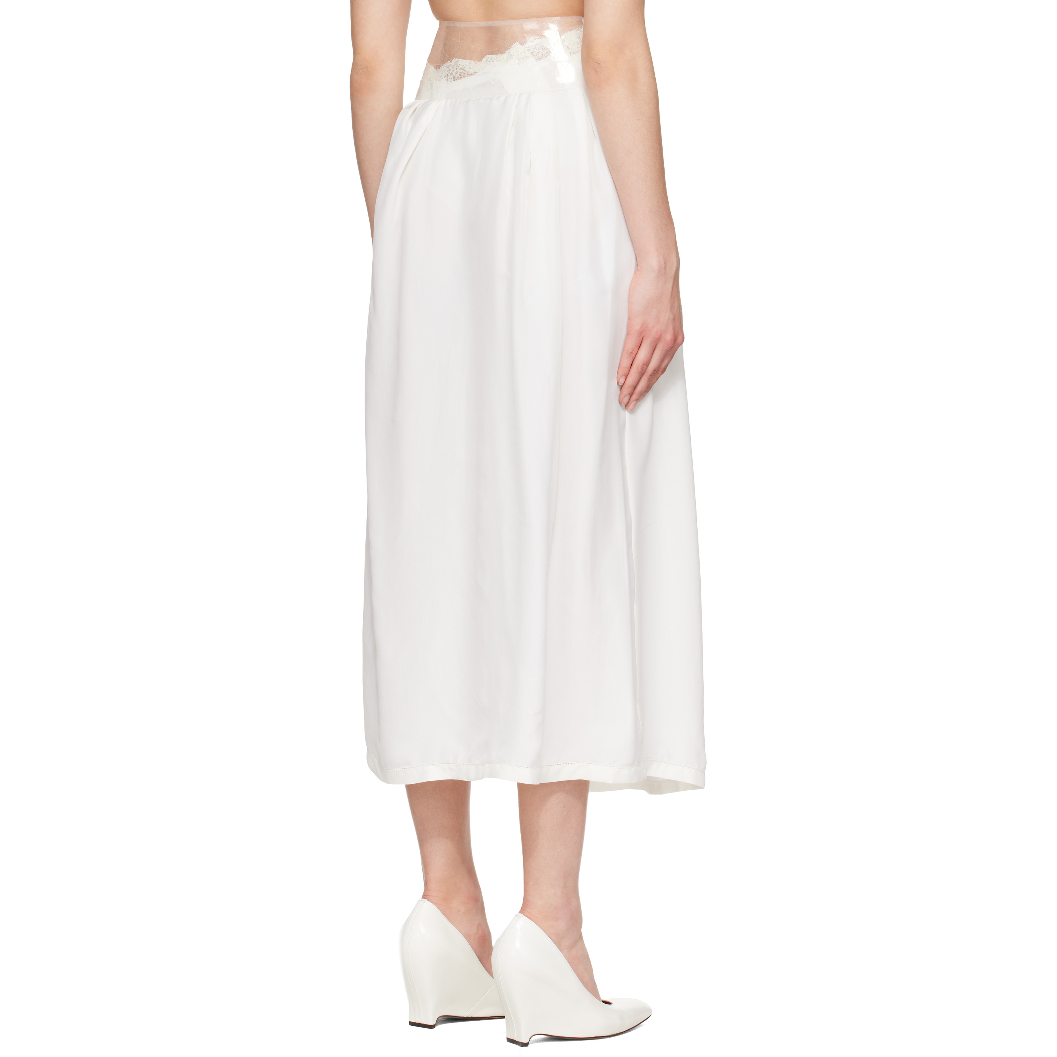 Off-White Taped Midi Skirt
