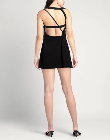 Woman Mini dress Black Size 2 Triacetate, Polyester
