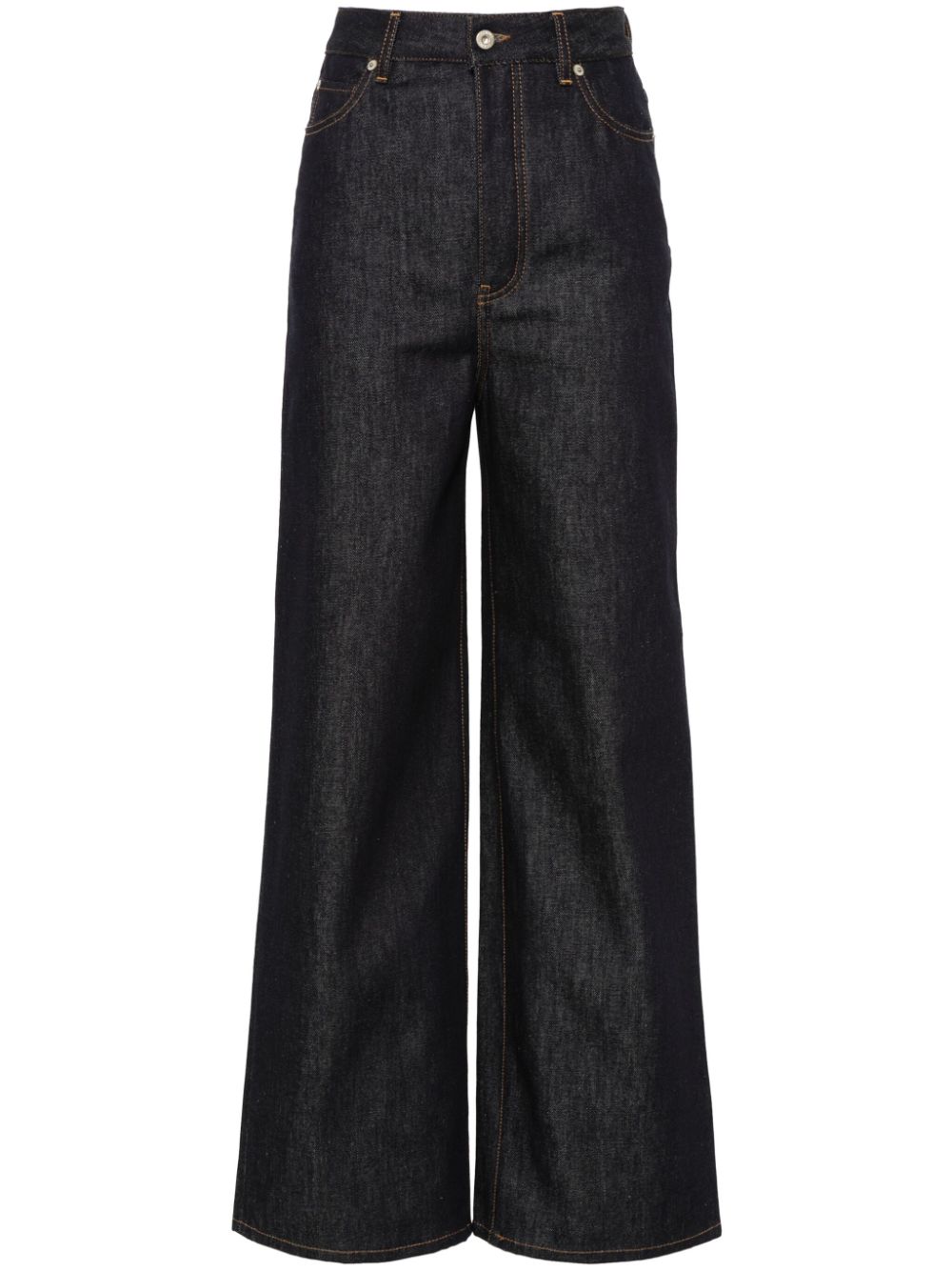 High-waist jeans - Blue