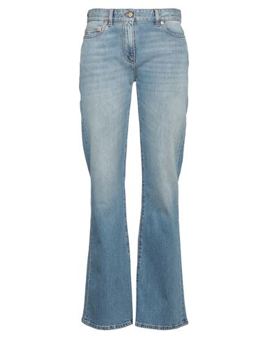 Woman Jeans Blue Size 30 Cotton, Elastane