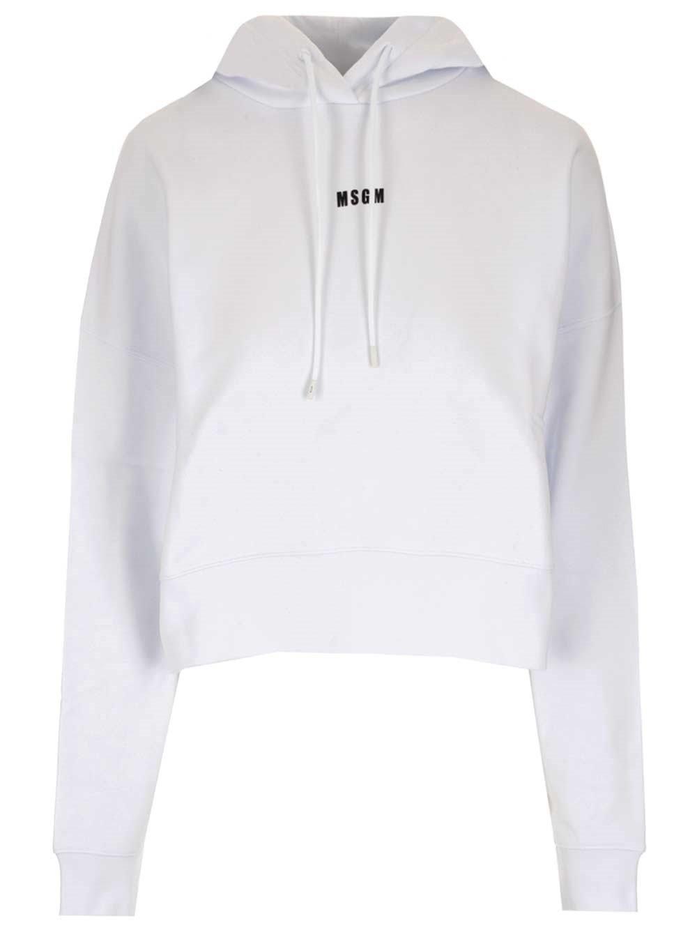 Logo-print pullover hoodie