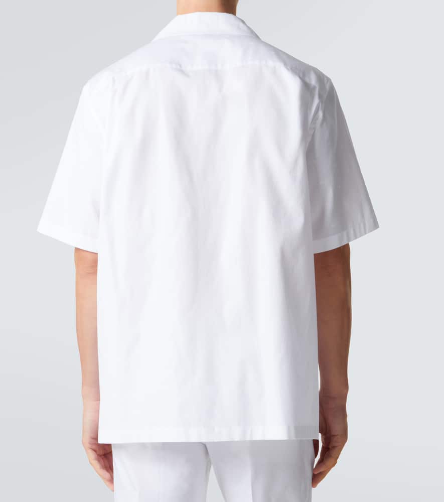 Cotton bowling shirt