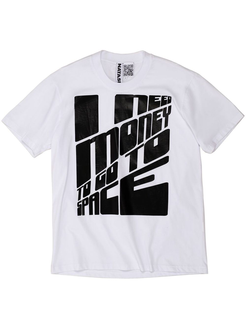 Slogan-print T-shirt - White