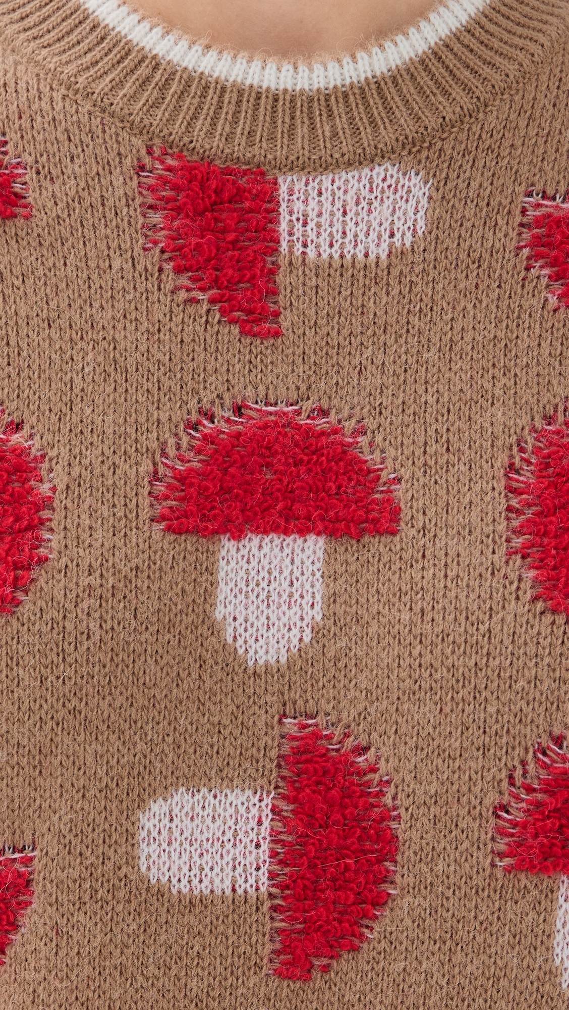 Fun Guy Sweater Camel