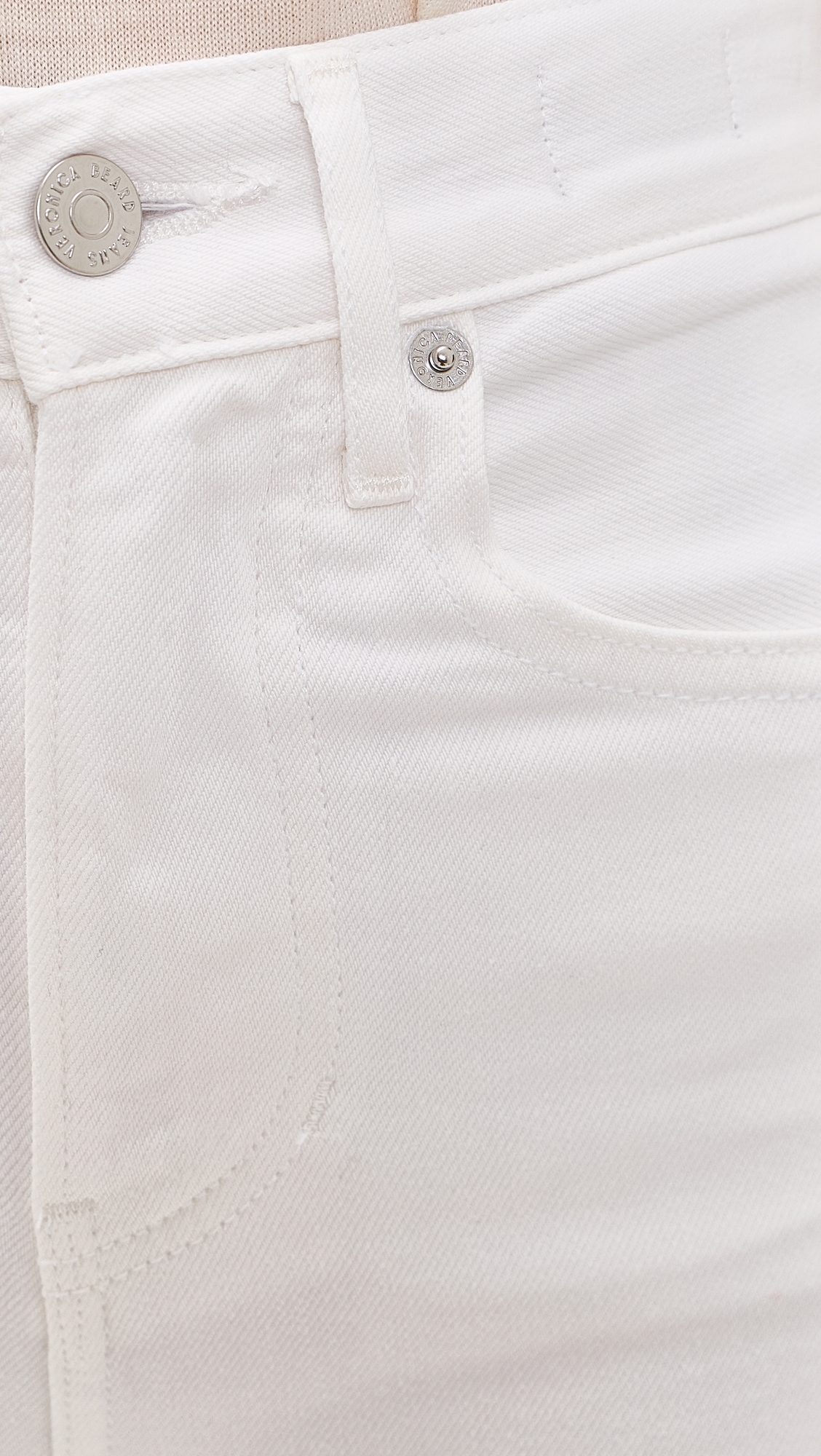 Taylor Cropped Jeans White
